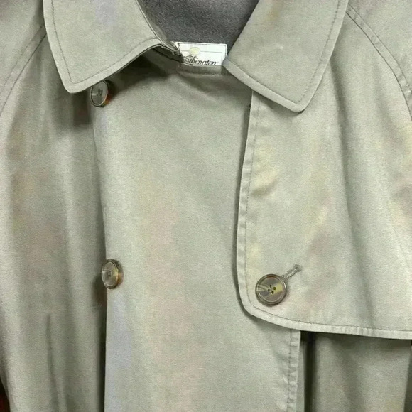Worthington Khaki Trench/All Weather Coat Fully Lined..Removeable Liner Size 10 - Picture 2 of 16